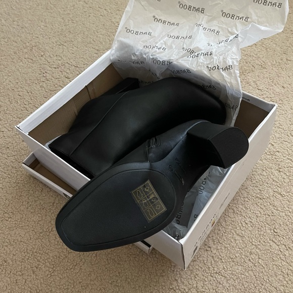 NEW* Bamboo Black AWAKE ankle boot - Picture 5 of 6